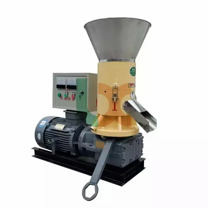 

100-500kg/h Wood Pellet Making Mill/wood Pellet Press Machine Wood Pelletizer Biomass Wood Sawdust Pellet Mill