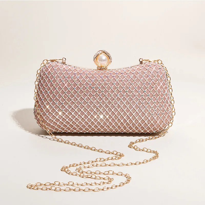 

New Style Rhinestone Dinner Purse Evening Bag Evening Crystal Bags Trendy 2021 Diamond Evening Bags, Accept customized )