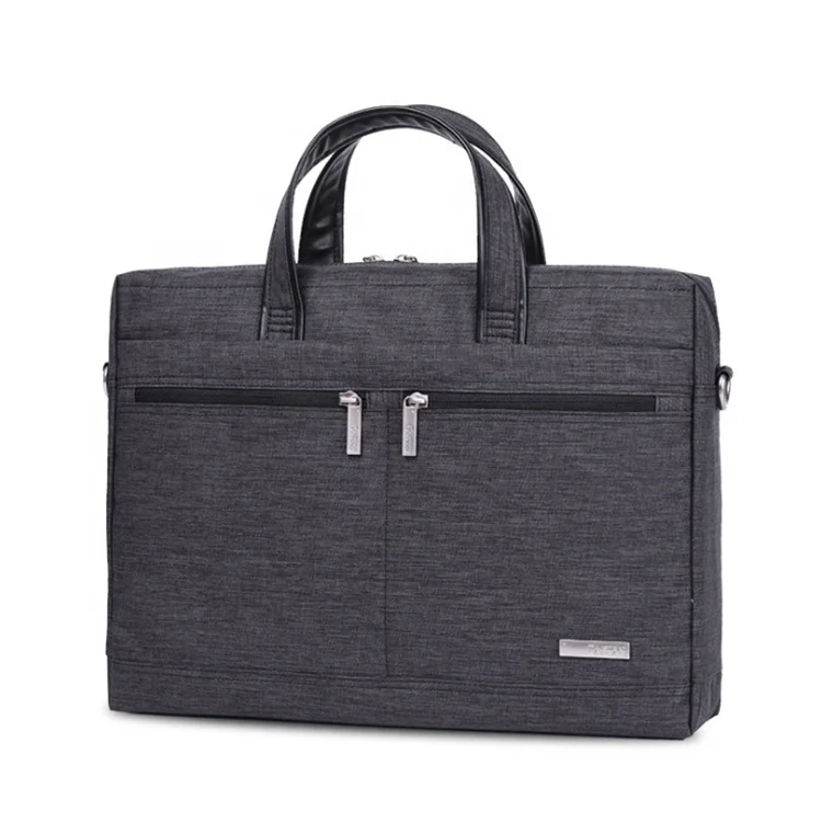 

New 15 inch canvas sling waterproof briecase tote notbook business laptop bag