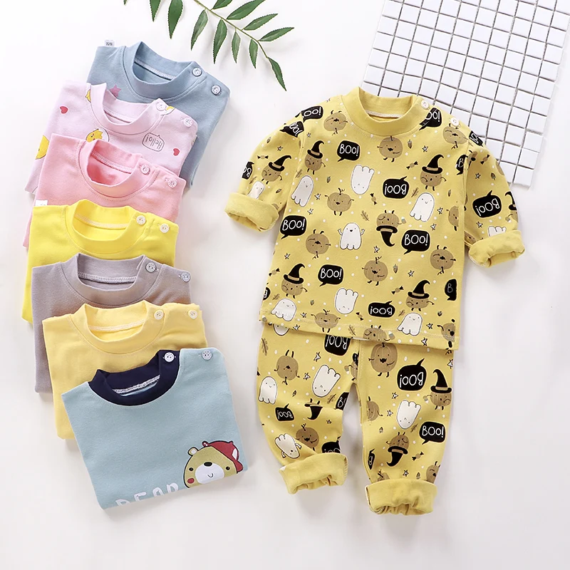 

Wholesale customized cotton children pajamas soft and comfortable children's home wear, Picture shows