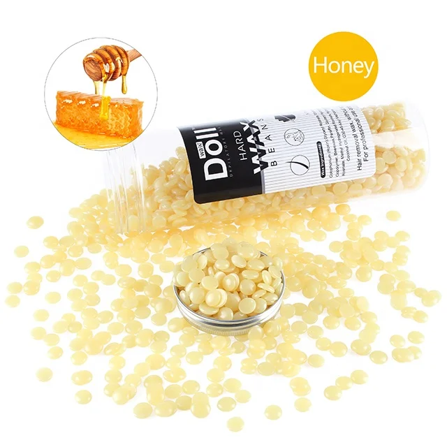 

400g Hot Sell Honey hard wax beans hair removal Depilatory wax bean wax therapy tablets