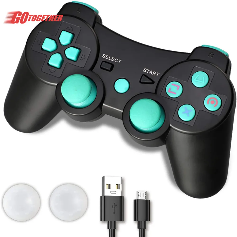 

for Ps3 Wireless Bt Gamepad Black Color Joystick Game Controller