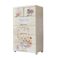 

Plastic storage cabinet wardrobe drawer cupboard for clothes