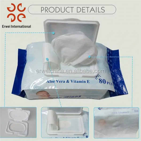 Oem Ecofriendly Organic Bamboo Baby Wipes Biodegradable Compostable