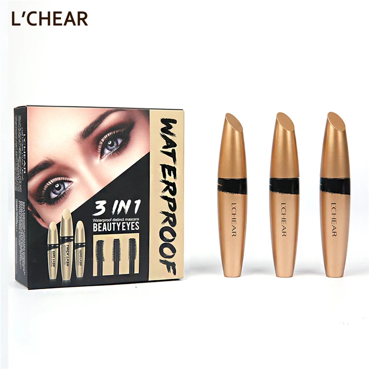 

LCHEAR Curling Long Thick Lengthening Waterproof Halloween Vegan Mascaras Wands