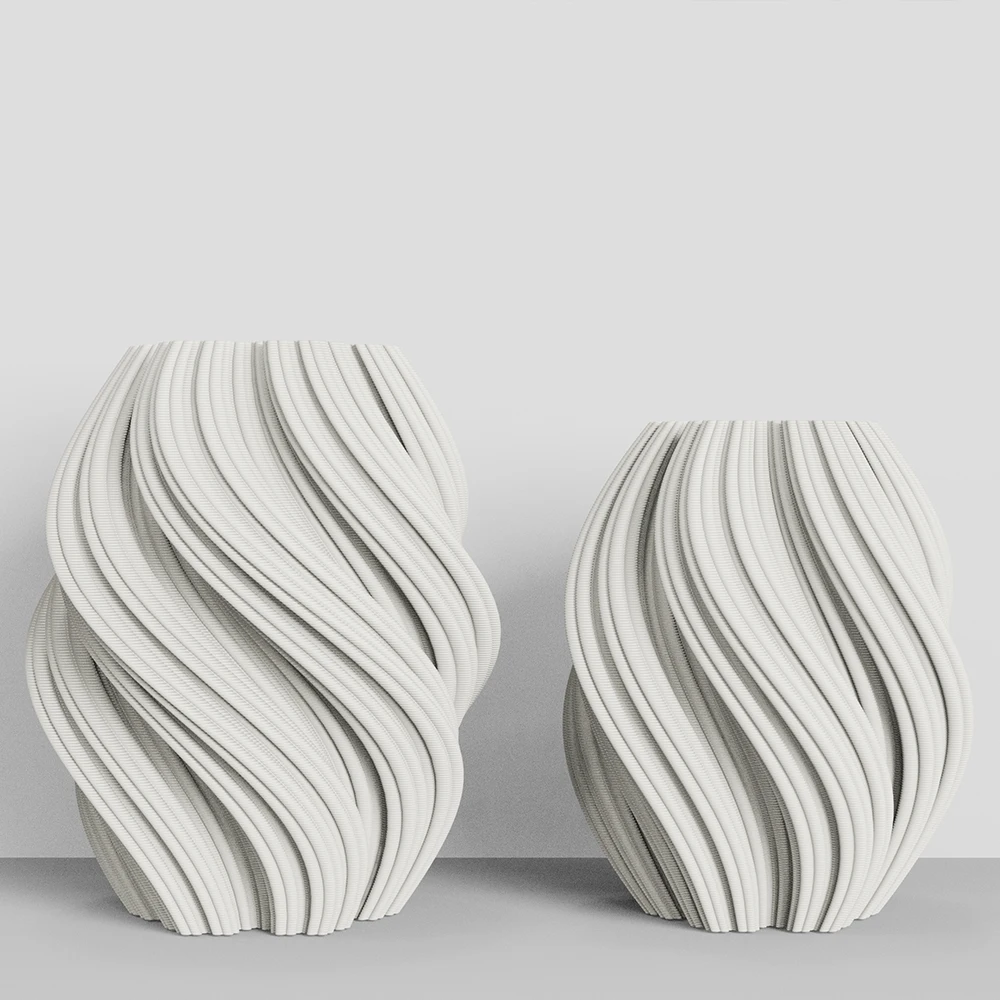 

Nordic New Design White Modern Wedding Porcelain Ceramic Flower Vase For Home Decoration