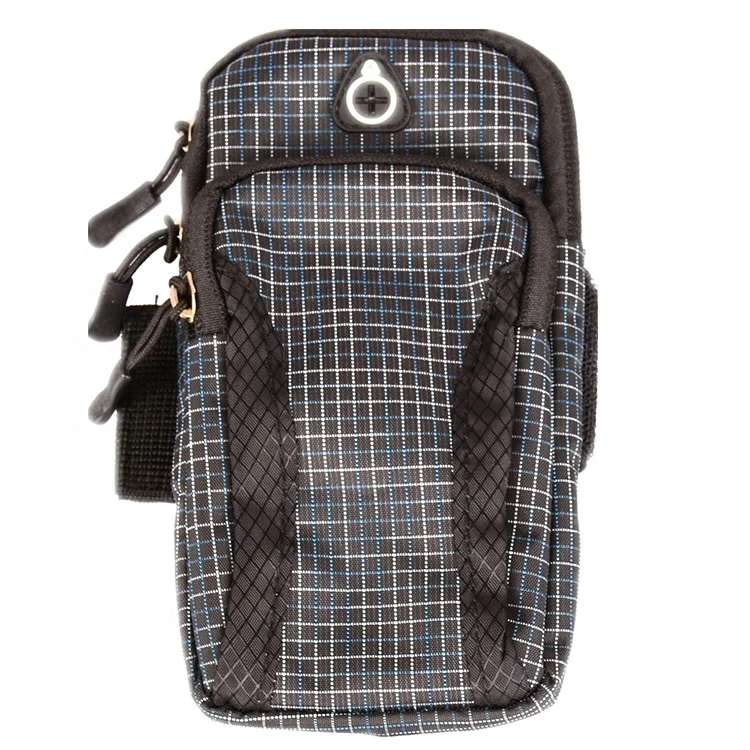 

Wholesale Running Mobile Phone Arm Bag Wrist Bag Exercise Arm Cover Exercise Pack With Earphone Hole for Both Men and Women