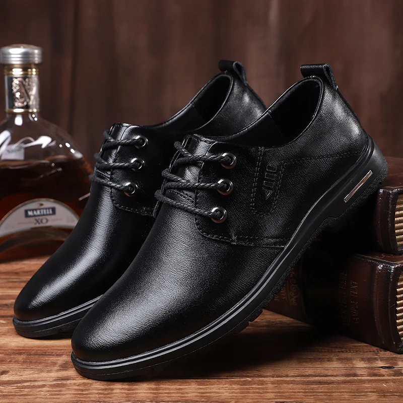 

Daily Business comfortable big size genuine leather men dress shoes for sale, Optional