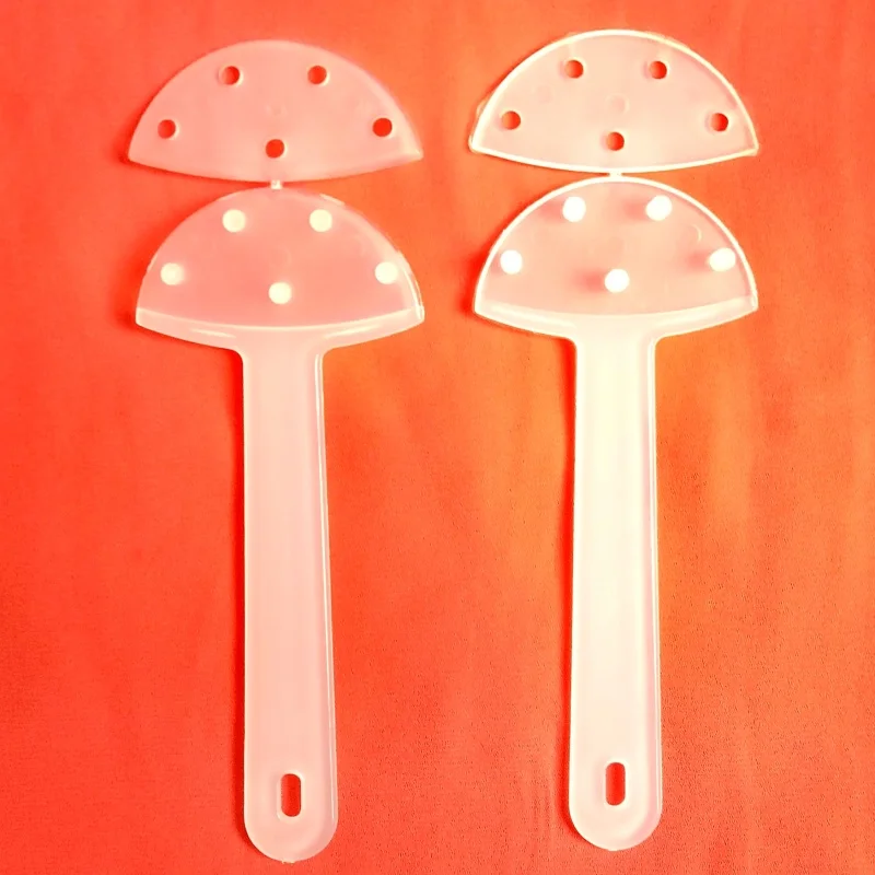 
pp plastic frame ribs craft stick fan handle 