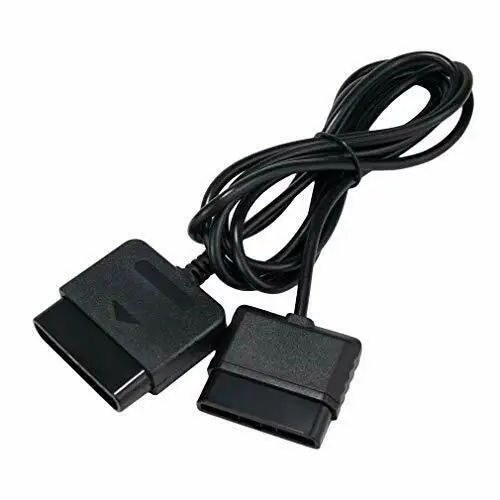 

1.8m for PS2 Controller Extension Cable for play station 2 for ps2 Brand New, Black