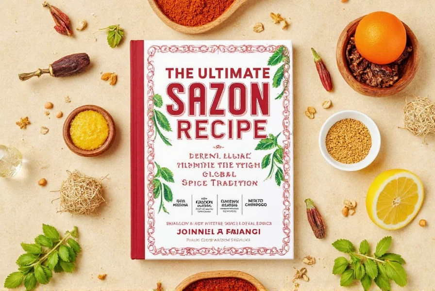 Sazon-enhanced dish