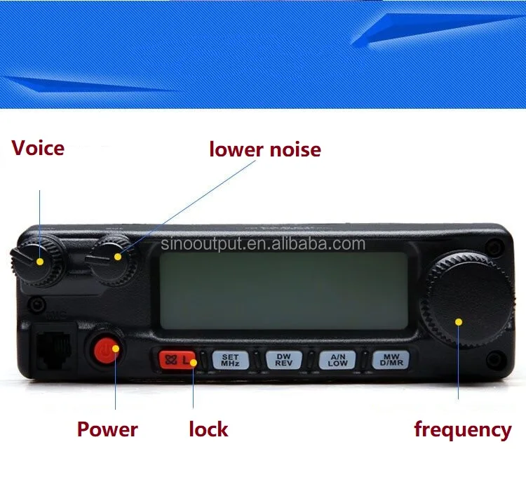 Marine Electrical Parts Vhf Radio For Ship 75kw 136mhz 140mhz 150mhz