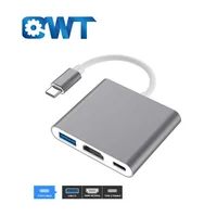 

QWT Three specifications 3840x2160 30HZ UHD usb type c to hdmi cable adapter 4k