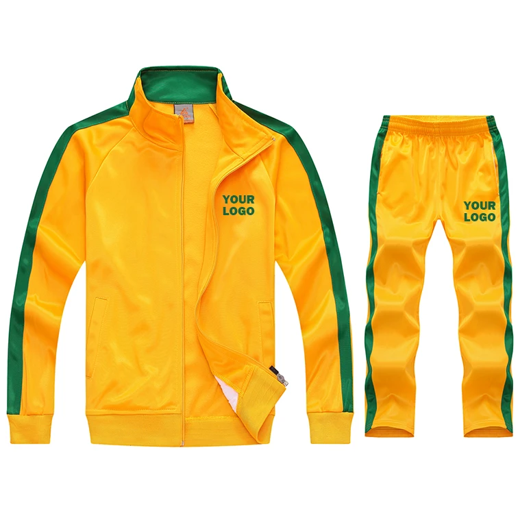 

Blank Men's sportswear suit jacket Training jogging suit quality Tracksuits, Blue,green,ming blue,orange,apple green,black,red,yellow,light blue