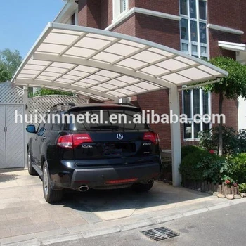 3x11m Water Proof Polycarbonate Aluminium 2 Car Used Carports