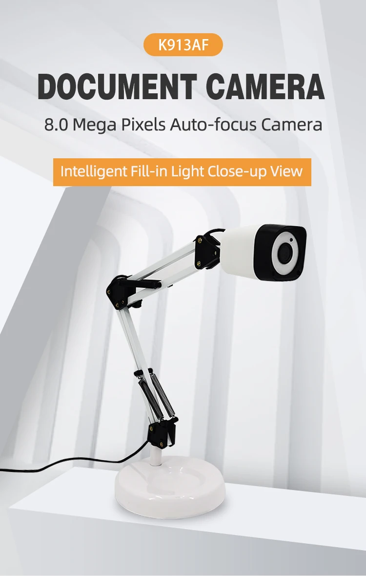 Auto Focus 8mp Document Scanner Visualizer Document Camera For