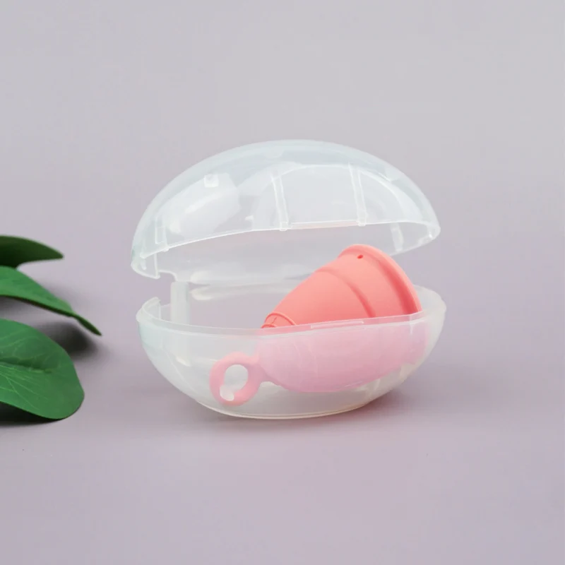 

Storage Case Menstrual Cup Kit Case Travel Case Menstrual Cup, Clear