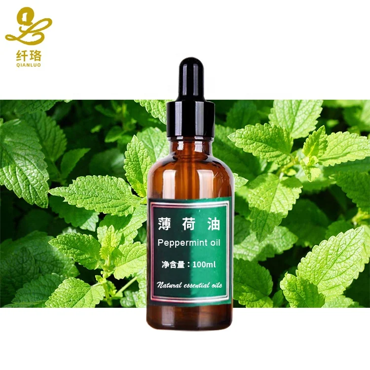 

OEM Customized Natural Pure Peppermint Oil Price Pepppermint Essential Oil Bulk 3.3oz With Private Label, Yellow liquid