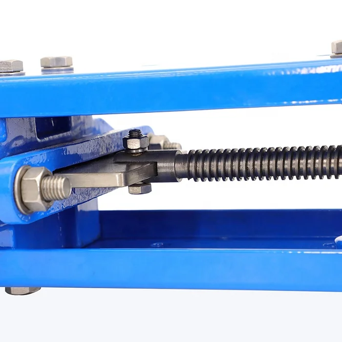 Cast Iron Rising Stem Knife Gate Valve with Electric/Pneumatic Drive