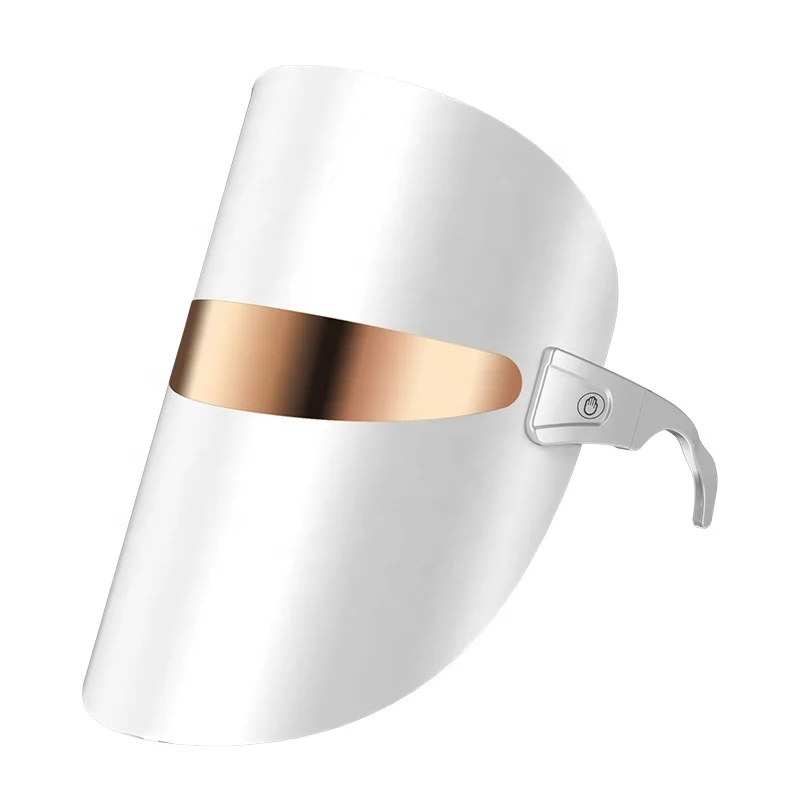 

Rechargeable led mask 3 color facial tightening device for women daily use