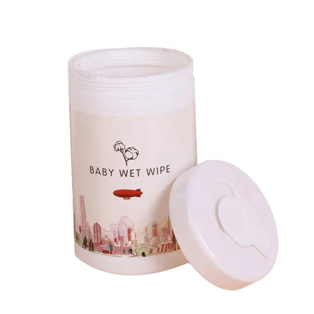 

High Quality Factory Price 150pcs Custom Baby Roll Wet Wipes Cylinder Cleaning Wet Tissue Wipes, As pictures