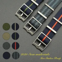 

JUELONG New In Single Pass Fabric Bands Nylon Nato Strap 20mm 22mm Watch Band