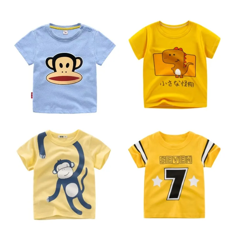 

2021 Trend New Design Summer Children's Cotton T-shirt 100% Shirt