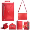 Crossbody Shoulder Chain Strap Leather tablet Case for Samsung Galaxy S6 10.5 t860