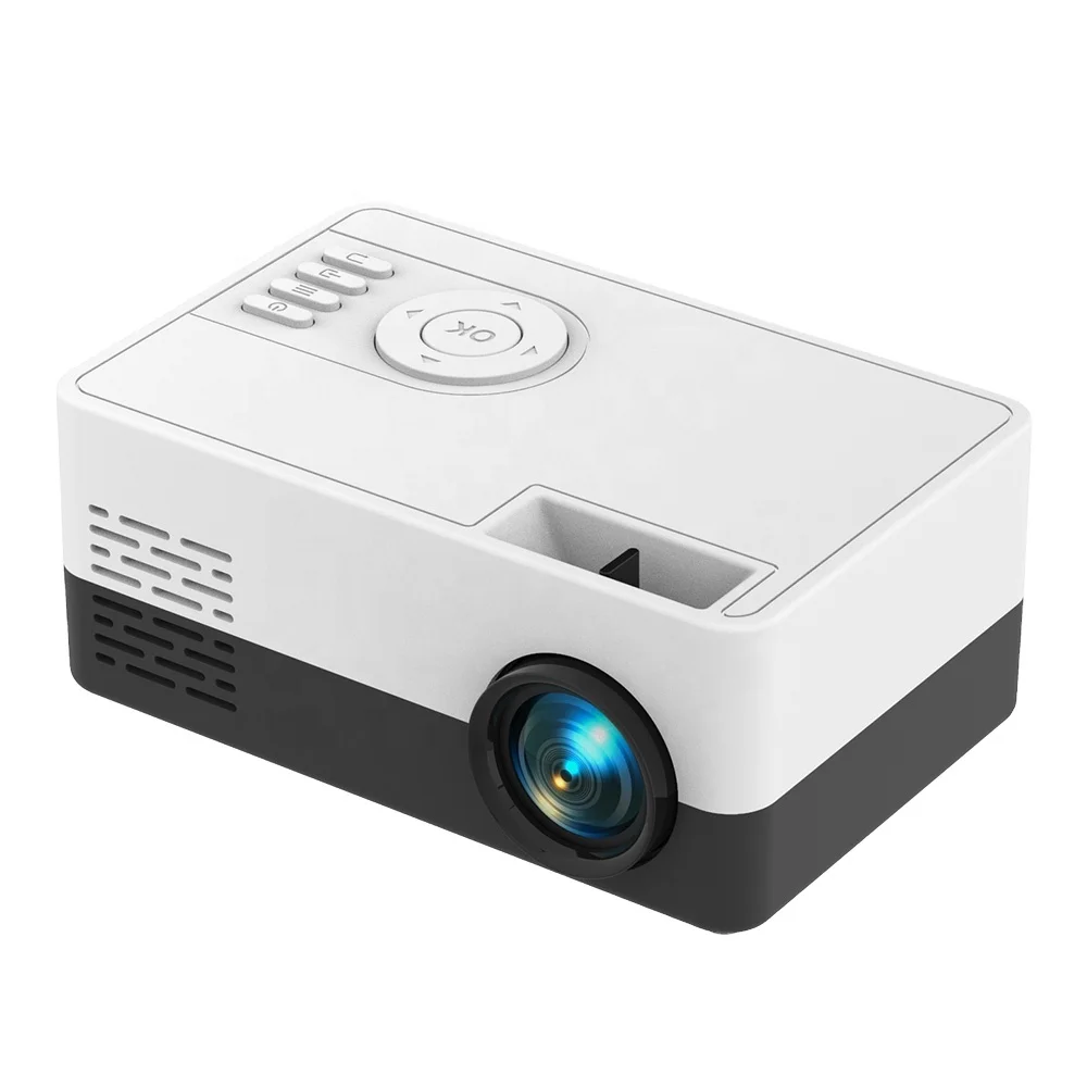 

Salange J15 Mini Projector Support 1080P LED LCD Home Video Portable Pocket Projector For Kids Story Projector Mini Beamer