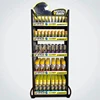 Medium duty spraypaint nestainer storage rack fire rated silicone sealant display stand