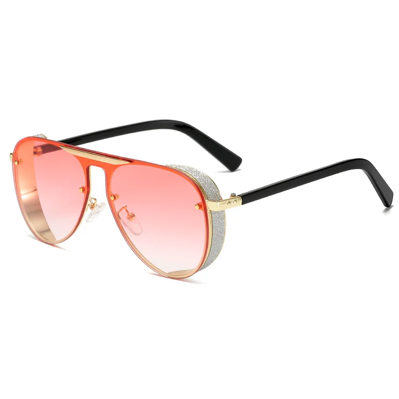 

High New sun glasses Design Promotional glasses Black Frame Fashion Metal Sunglasses