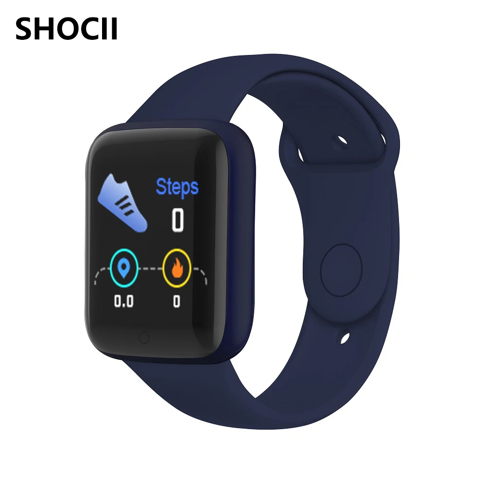 

New prudoct Amazon hot Sale smart watch y68 wrist bracelet band blood pressure sport wristband fitness tracker D20 smartwatch
