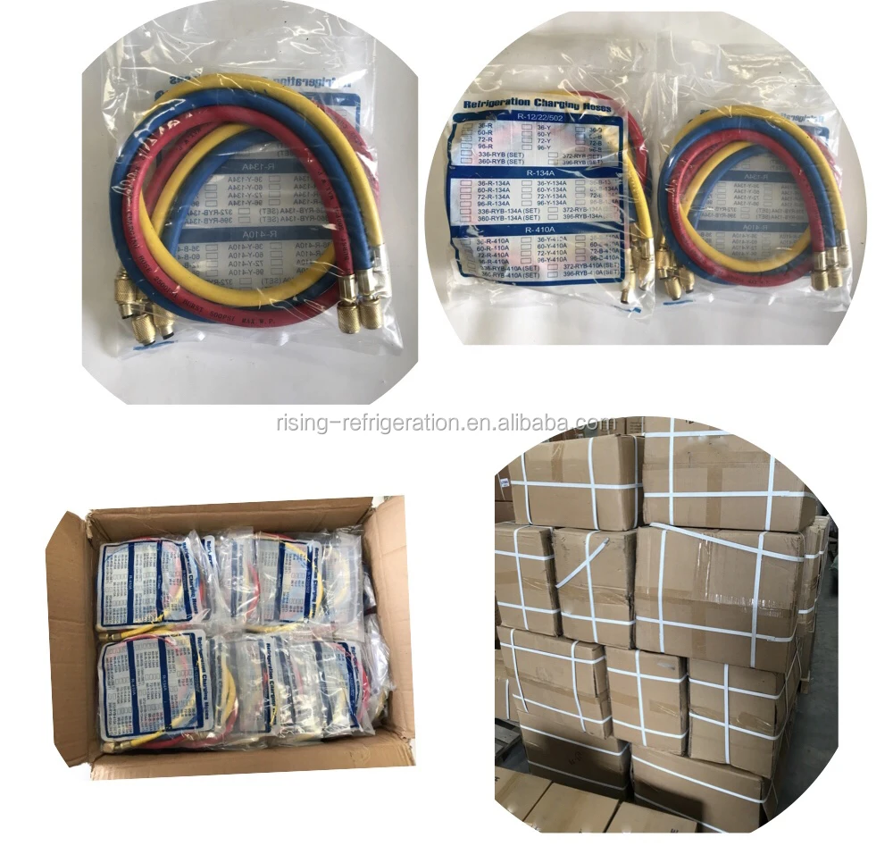 R134A R22 R410A Charging Hose - Reliable Refrigerant Fitting
