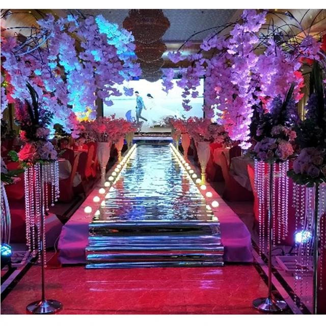 

Free shipping)Event birthday backdrop design portable flower stand Floral wedding supplies metal arch Crystal stand sunyu3178, Sliver or gold mental