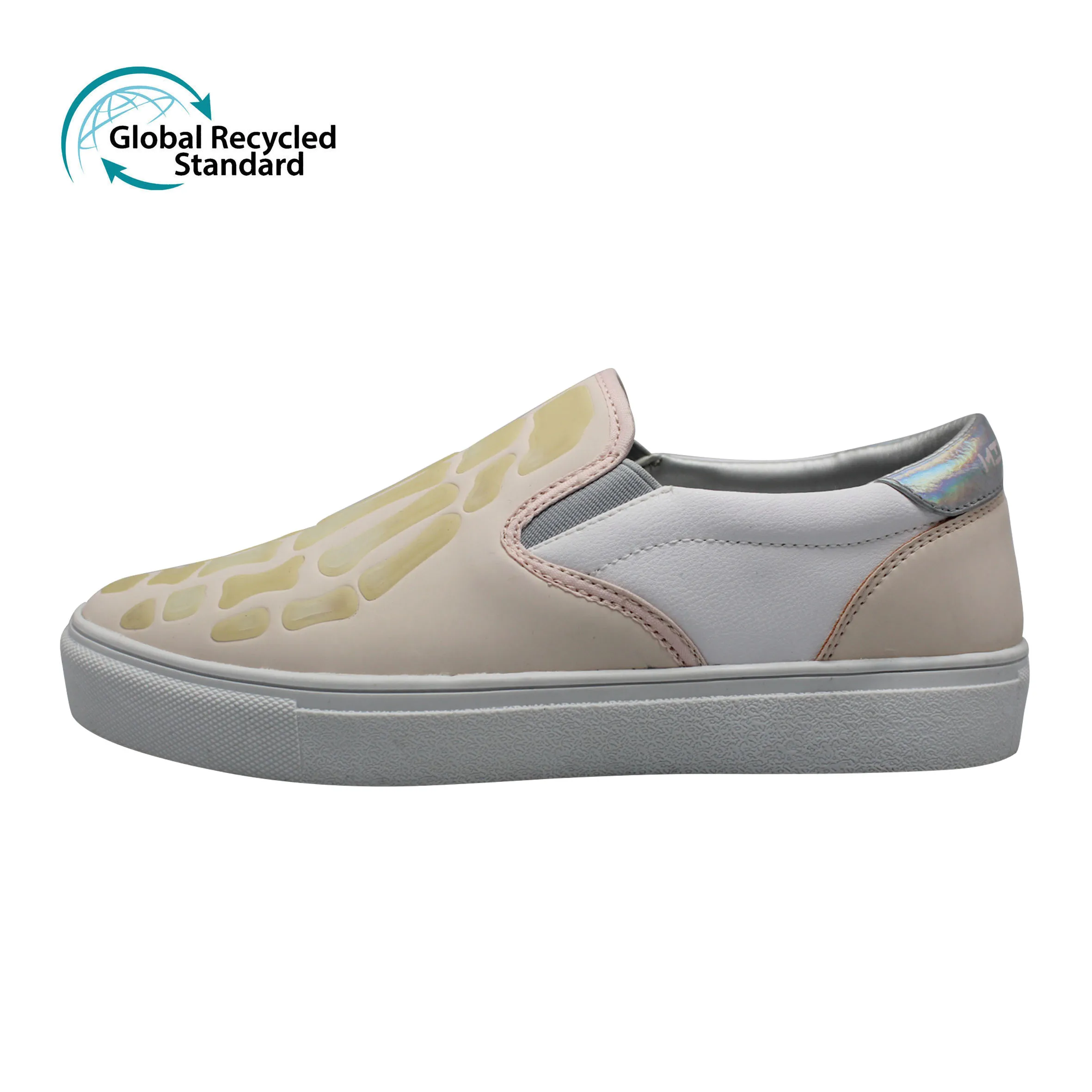 

Spring 2021 New Fashion One-legged Single Shoe Board Shoes Korean Version of Versatile Hot Style PVC Pu Walking Shoes W-1533