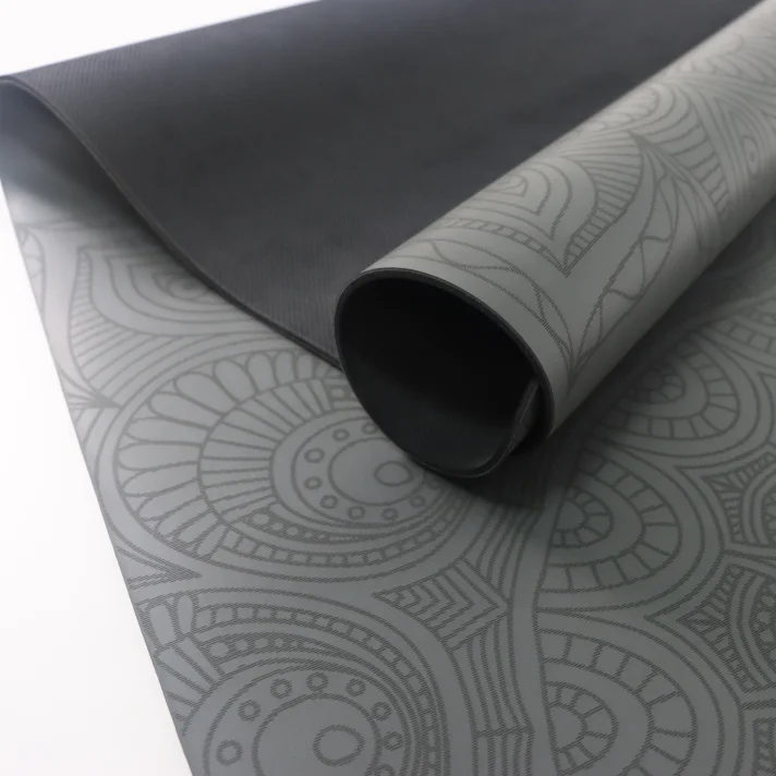 

Custom Travel Pu Natural Yoga Mats 5mm Rubber Workout Foldable Portable Non-slip Fitness Mat For Pilates