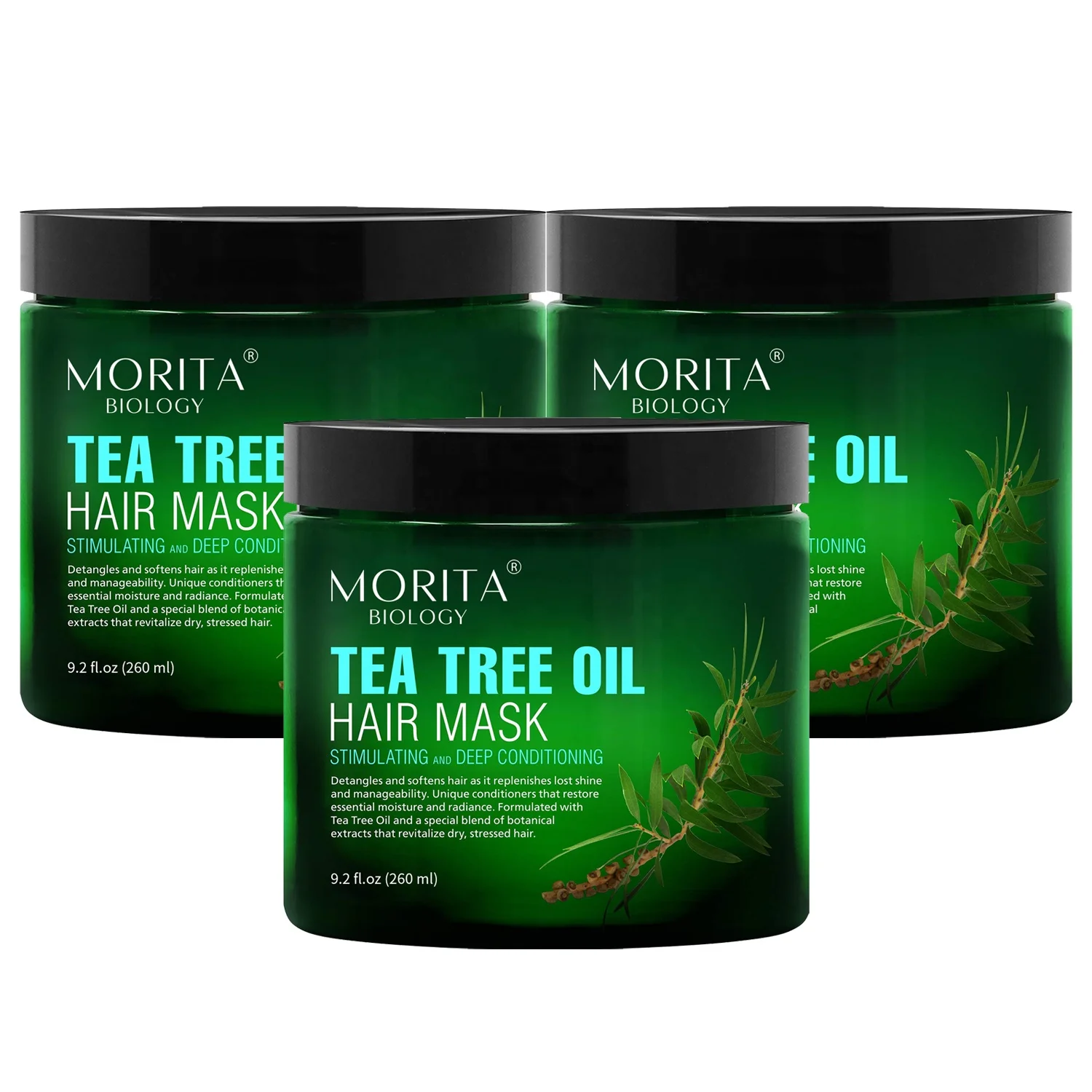 

OEM OBM organic customized repairing hair care treatment growth mask avocado shea butter Keratin argan tea tree oil hair mask