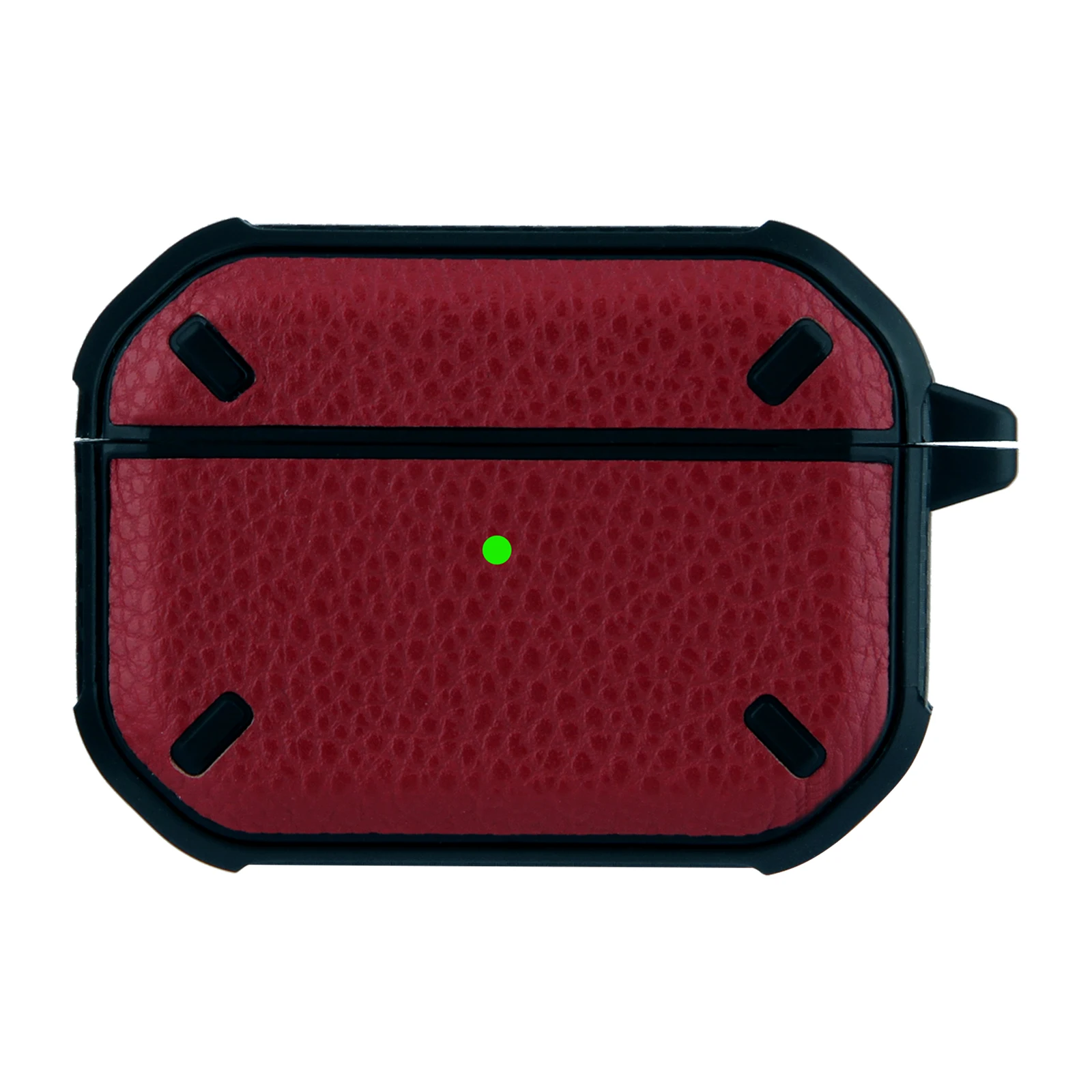 

2021 New design double-buckle anti-lost waterproof shockproof scratchproof cost-effective case for air pod 2 3 pro earbuds, 9 colors