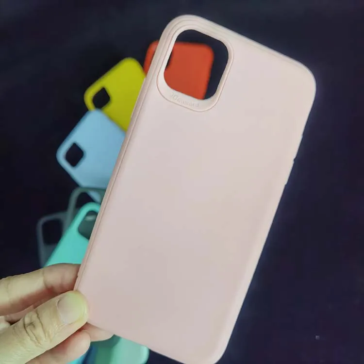 

Low Price Smart Custom 1.6mm 3D Camera Hole Design Silicone Soft Skin Feel TPU Matte Phone Back Cover Case For Iphone 11 Pro Max