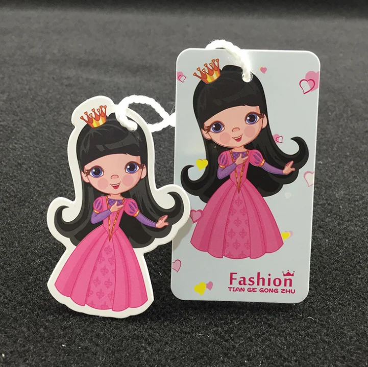 Children's Toys Trademark Labels Coated Paper Baby Clothes Hang Tag