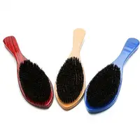 

PU Paint Super Polish 100% Boar Bristle 360 Wave Curve Wooden Beard Hair Brush