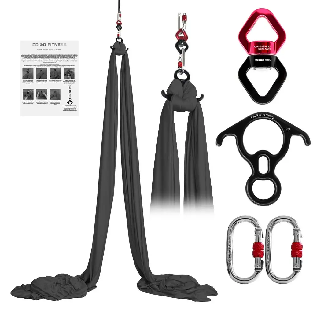 

9Yards Fitness Accessories Silk Swing For Home Outdoor Set Aerial Yoga Hammock Acrobatic Dance