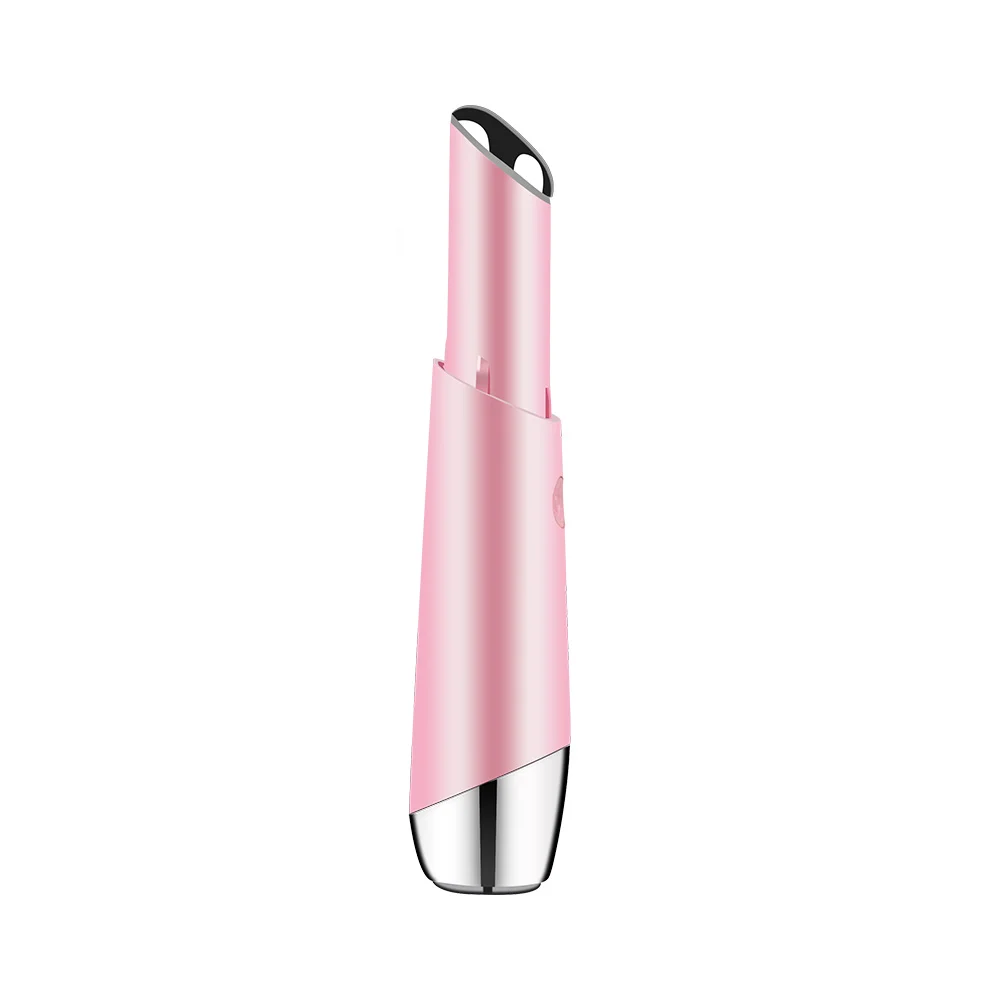 

Hot Selling Mini Electric Rechargeable Eye Wrinkle Removal Eye Care Massager, White pink