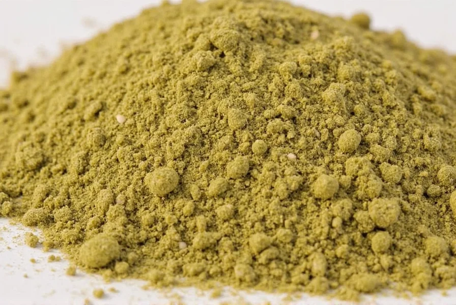 India Bazaar coriander powder stored in glass spice jars in a dark cupboard