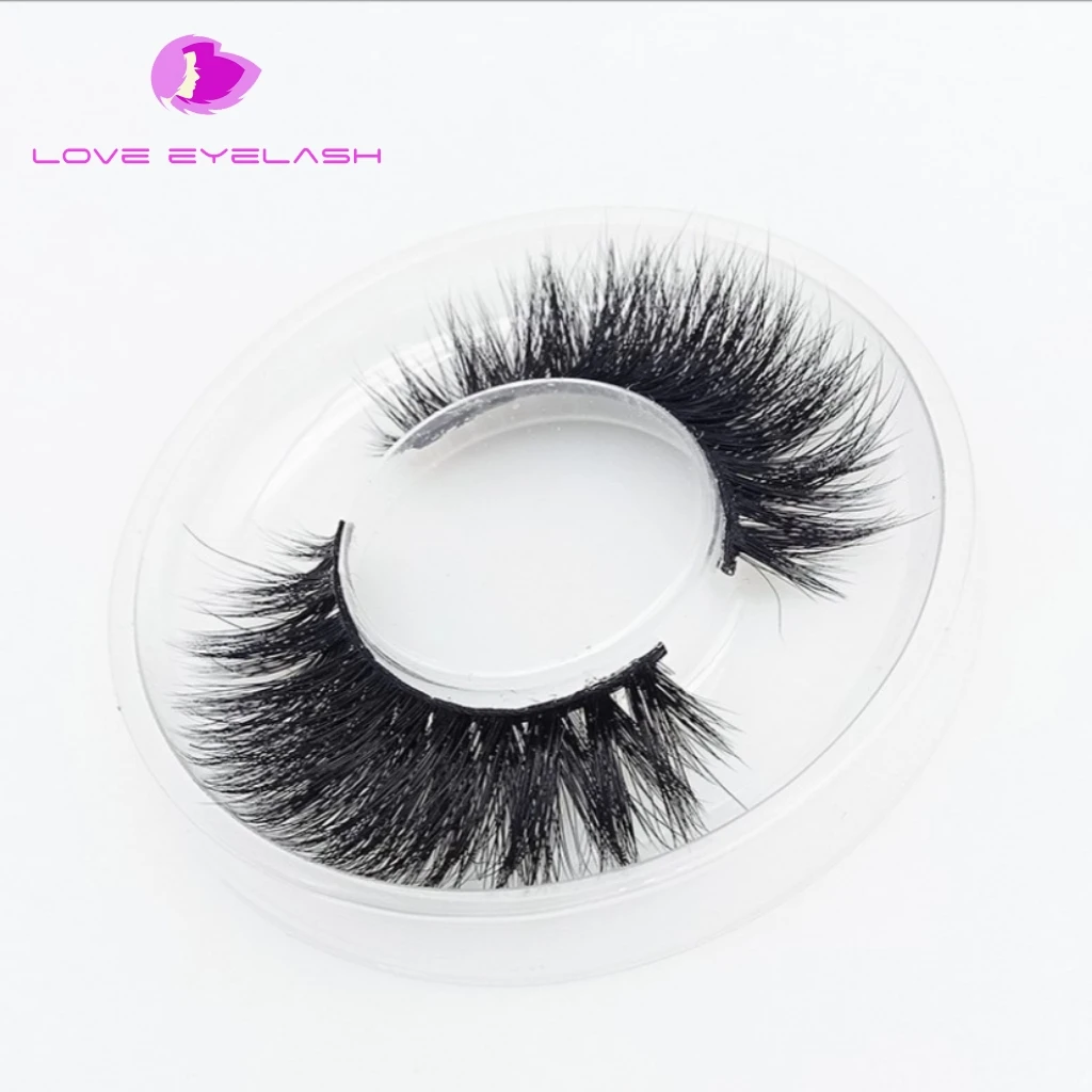 

Hot sale in 2021 5D One pair Mink Fake eyelash for everyday outing