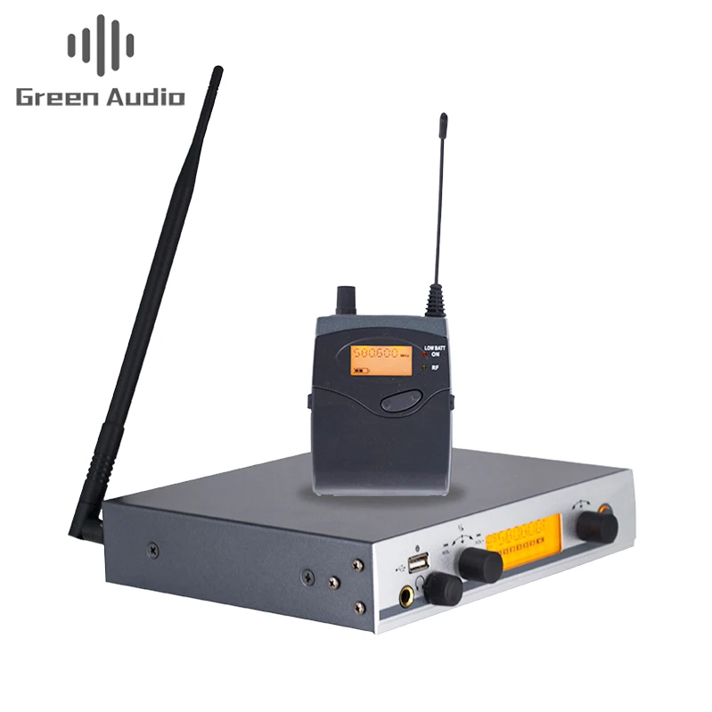 

GAW-M530 Professional wireless stage monitor in ear monitor system performance monitor earphone, Black