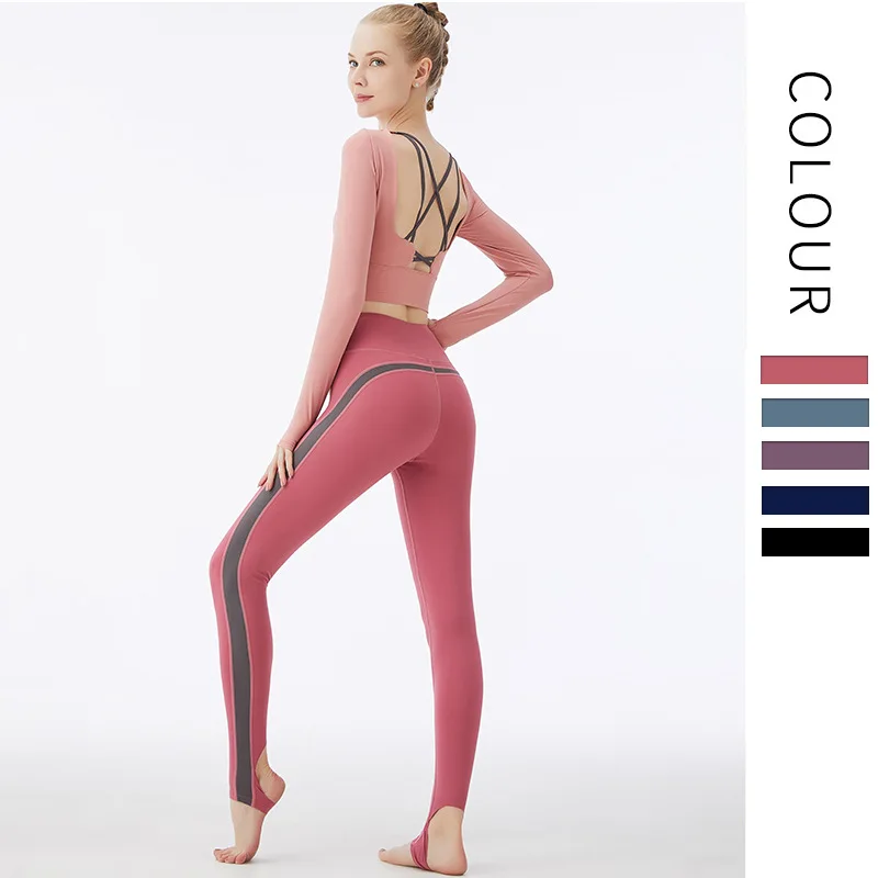 

2021Women Sports Leggings Workout Fitness Yoga Pants Scrunch Butt Leggings Female Sportswear High Waist Tights Compression Pants