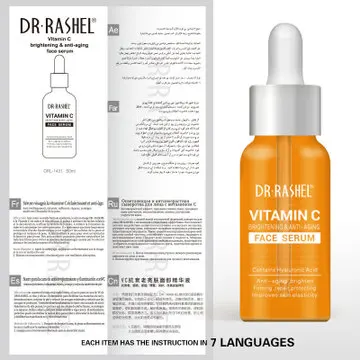 

DR.RASHEL Brightening Anti-aging Firming Whitening Vitamin C Serum For Face