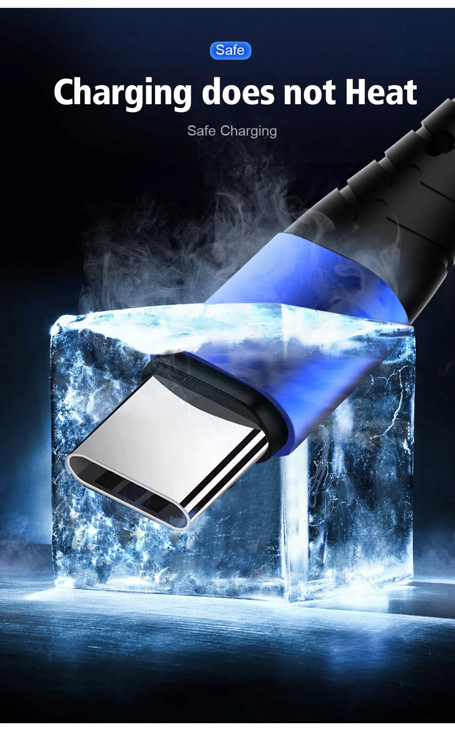Free shipping 3A Quick Charge 3.0 data cable usb for iPhone Samsung Huawei xiaomi for mobile phone fast charge - ANKUX.COM