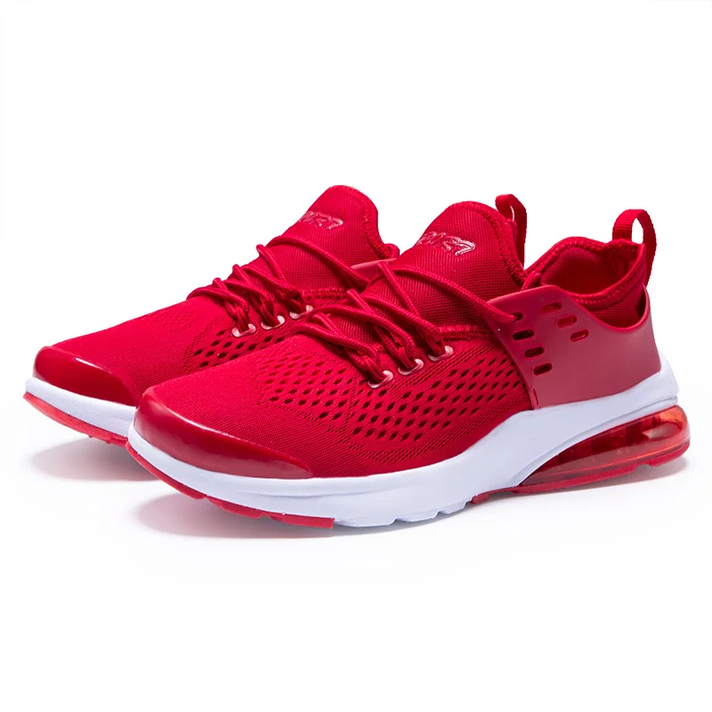 

World-win Made in China air cushion large size running sneaker with five colors Men Sport Casual Shoes no logo nice price, Red,black,beige,red,grey